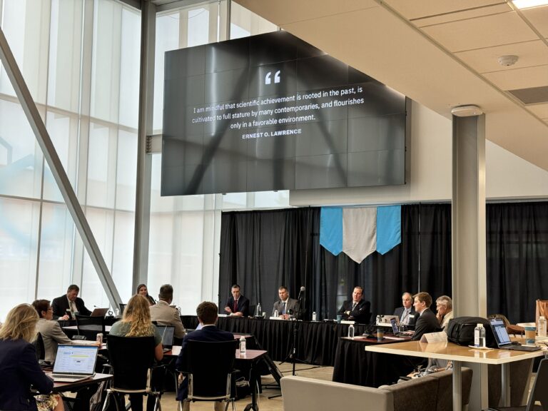 USD Discovery District presents to the South Dakota Board of Regents meeting in 2024.